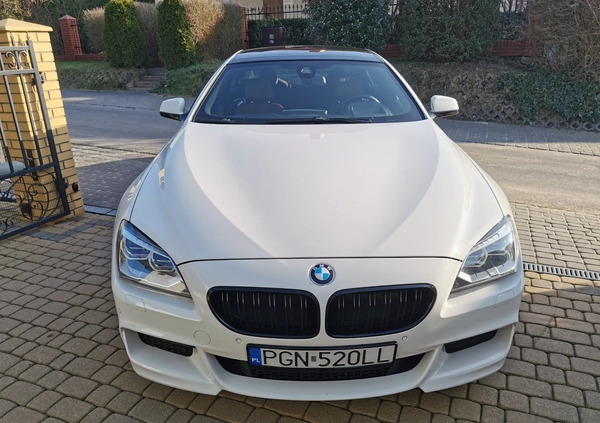 BMW Seria 6 cena 139000 przebieg: 105000, rok produkcji 2014 z Gniezno małe 466